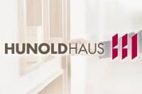 Hunoldhaus Webanwendung Flyer Drucksachen Geschäftsausstattung Digital Signage Touchbildschirm Showroom