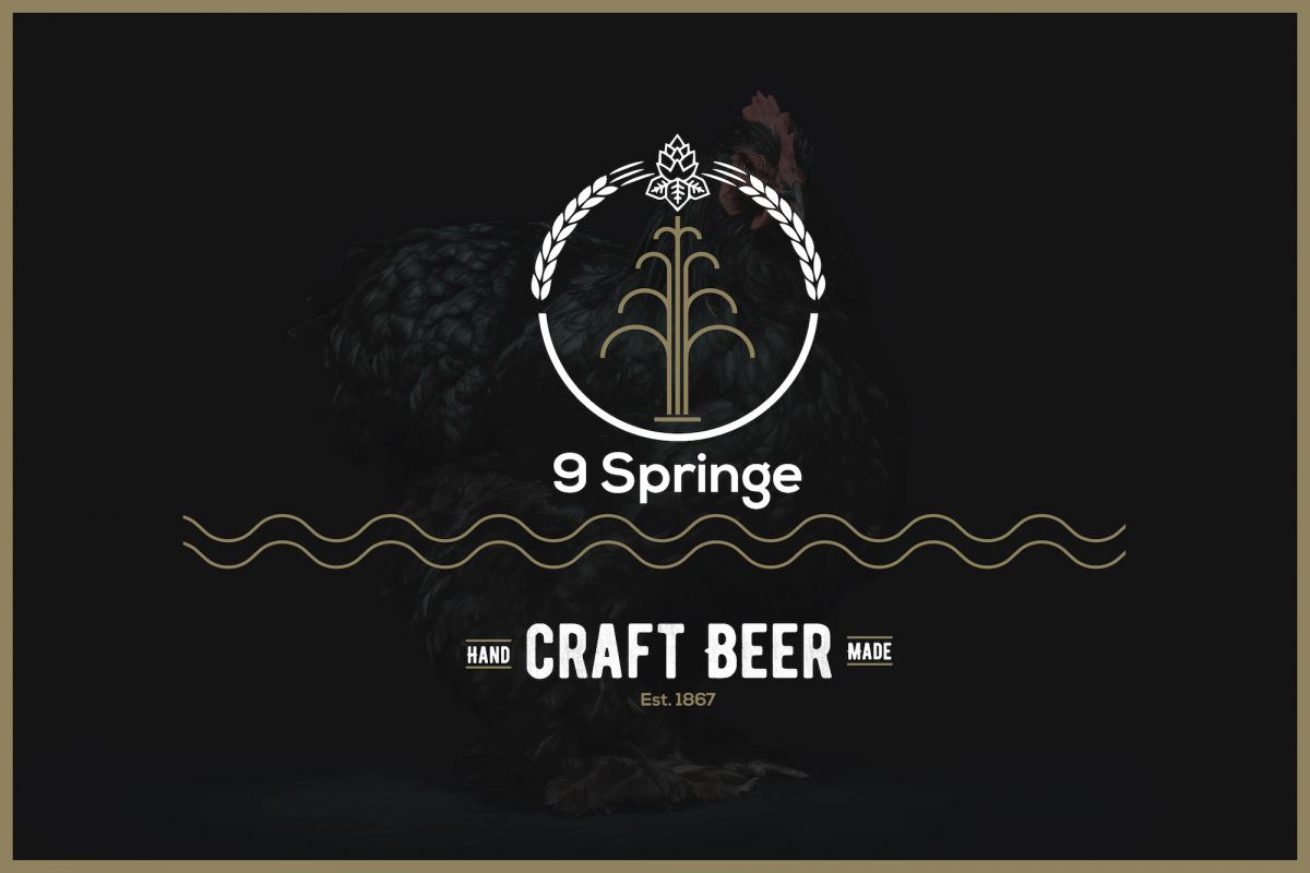 Neunspringe Bier Design Vorschlag Idee Designstudie Branding Logo Markenbildung Marken Branddesign