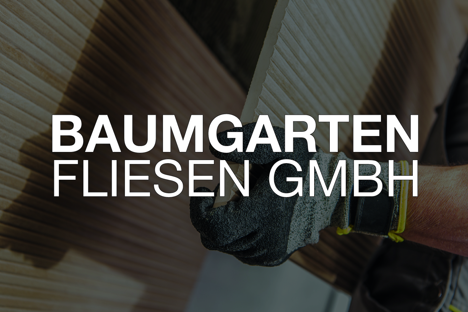 Webseite für Handwerker Fliesenleger Baumgarten